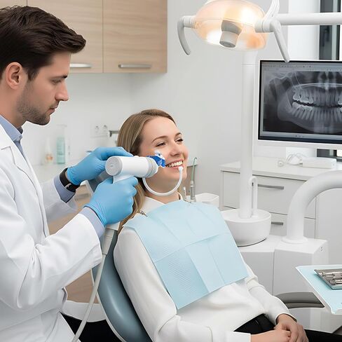 3 Pcs Disposable Dental Sensor Holder Kit, Adult Digital Sensor Positioner, X-Ray Film Locator, Convenient Stand in Kuwait