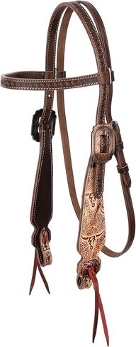 Showman Golden Horn Browband Headstall & Breast Collar Set in Saudi Arabia