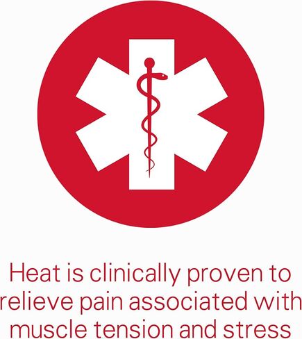 Sunbeam ConformHeat Heating Pad, 14" x 14", Lightly Weighted, Flexible Design, XpressHeat Technology, Machine-Washable, Pain Relief for Back, Shoulder, Neck, Grey in Saudi Arabia