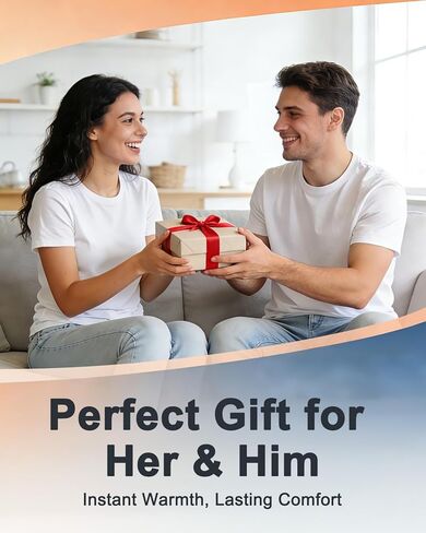 Heating Pad for Back Pain Relief, 12" x 24" + 26" XL Electric Heating Pad for Period Cramps with Loop Fastener for Hands-Free 360 Fit, 4 Timers & 6 Temperatures, Auto Shut-Off, Machine Washable in Kuwait