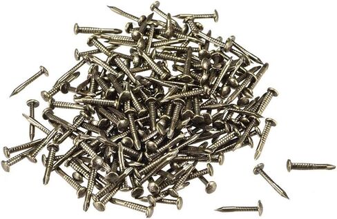 Stainless Steel Hardware Nails, 300pcs 1X6mm, Used for DIY Decoration Home Accessories Bronze Color high Quality Carbon Steel in Saudi Arabia