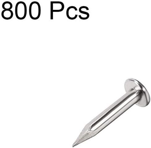 Stainless Steel Hardware Nails, 800pcs Small Nail Nails 1.2mm X 6mm, high Quality Carbon Steel for DIY Decoration Home Accessories in Saudi Arabia