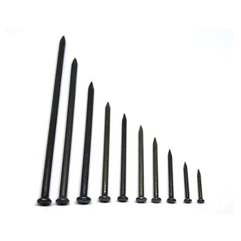 Stainless Steel Hardware Nails, Black Special Cement Nails, Wall, Wooden Board Small Steel, Wood Long, Fixed Staples-5 * 150 8pcs(2.8 * 30 * 265pcs) in Saudi Arabia