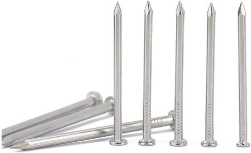 مسامير الأجهزة، مسمار خرساني، مسامير فولاذية خاصة، أعمال النجارة، الجدار، مسامير حديدية صغيرة-2 بوصة 50 مم 42 قطعة (6 بوصة 150 مم 8 قطع) in Kuwait