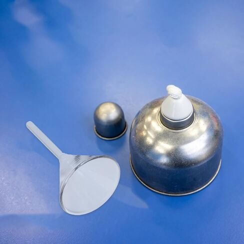 4 قطع من أقماع الزيت الزجاجية مقاس 60 مم لملء وقود الفانوس، وأقماع تعبئة المختبرات مع ساق واسعة الفم لنقل الزيت وترشيحه بدقة in Kuwait