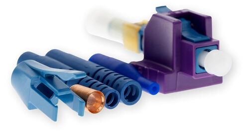 Corning 95-200-99 Pack of 50 UniCam LC Single-Mode Fiber Connectors, No-Epoxy No-Polish, Fast Field-Installable OS2 Termination, Ceramic Ferrule, Low-Loss in Saudi Arabia