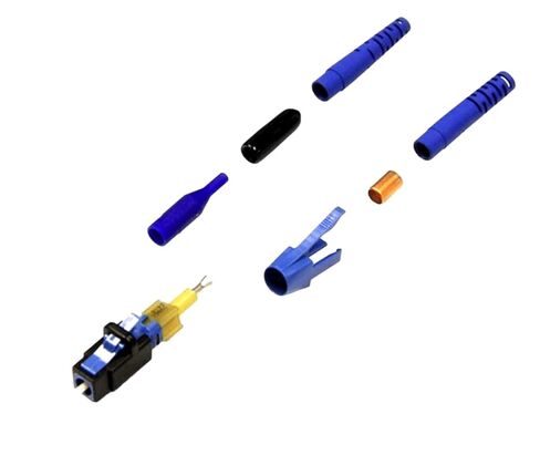 Corning 95-200-99 Pack of 50 UniCam LC Single-Mode Fiber Connectors, No-Epoxy No-Polish, Fast Field-Installable OS2 Termination, Ceramic Ferrule, Low-Loss in Saudi Arabia