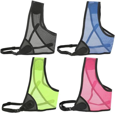 1 pcs Archery Chest Guard Adjustable Belt and Buckles Shooting Bow Chest Protective Nylon Mesh Chest Protector in Saudi Arabia