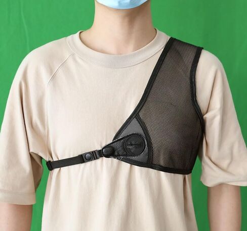 1 pcs Archery Chest Guard Adjustable Belt and Buckles Shooting Bow Chest Protective Nylon Mesh Chest Protector in Saudi Arabia