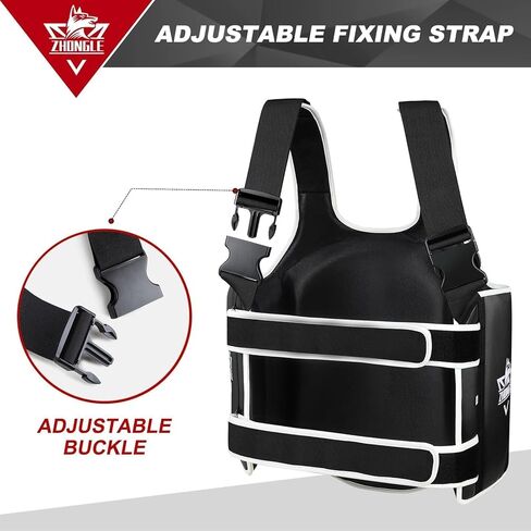 Boxing Body Protector, Adjustable MMA Taekwondo Muay Thai Chest Protector in Saudi Arabia