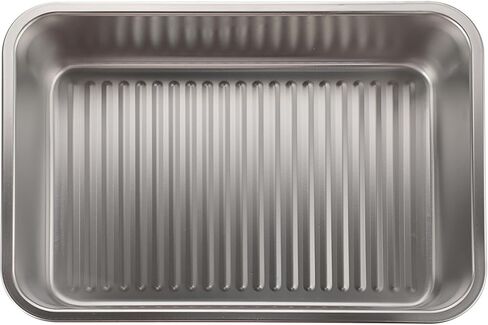 صندوق مقاومة عجين البيتزا من بي إس تي كيه، حاوية صندوق تخزين طعام مستطيلة من الفولاذ المقاوم للصدأ مع غطاء مانع للتسرب ومحكم الغلق، حاوية عجين بيتزا منزلية بسعة كبيرة 11.8 × 8.3 بوصة in Kuwait