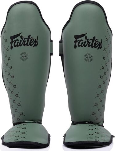 Fairtex SP5 Muay Thai Shin Guards for Men, Women, Kids | Shinguards are Premium, Lightweight & Durable | Extended Protection to Avoid shin splints During Training or Sparring in Kuwait