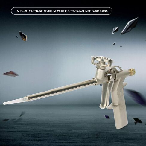 2 Pieces Aluminum Alloy Spray Foam Expanding Gun Filling Sealing Dispenser Gun Insulation Applicator in Saudi Arabia