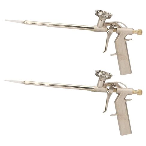 2 Pieces Aluminum Alloy Spray Foam Expanding Gun Filling Sealing Dispenser Gun Insulation Applicator in Saudi Arabia