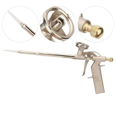 2 Pieces Aluminum Alloy Spray Foam Expanding Gun Filling Sealing Dispenser Gun Insulation Applicator in Saudi Arabia