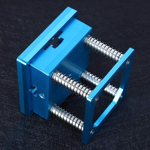 Reballing Station Aluminum Alloy Universal Ball Rework Table Tin Planting Blue with Handle for Mobile Phone Chip Repair and Soldering Industrial Accessory in Saudi Arabia