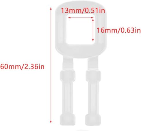 100 عبوة من 100 قطعة من أبازيم الربط البلاستيكية، أختام مشبك ربط يدوي من البلاستيك للتغليف، شريط ربط، شريط بوليستر، شريط سحب 1/2 بوصة، شريط سحب بوليستر، شريط سحب in Kuwait