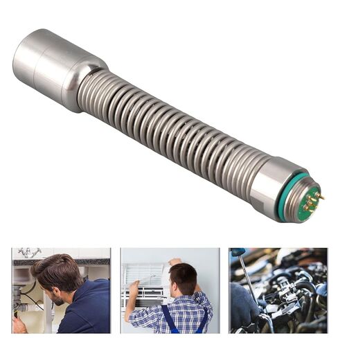 رأس كاميرا فحص المجاري 23 مم، IP68 15 مم قطر الخيط أنبوب تصريف المنظار ملحقات الكاميرا مع 12 مصباح LED قابل للتعديل لخطوط الأنابيب أكبر من 25 مم in Kuwait