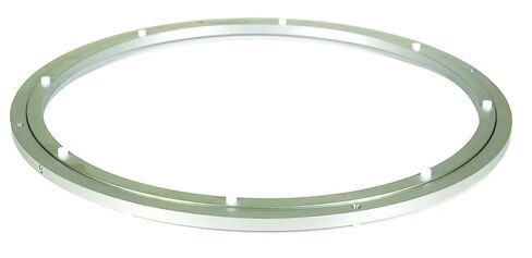 Vestil CA-5-24 Aluminum Mini Carousels 24 in. Diameter 500 Lb. Capacity Silver in Saudi Arabia