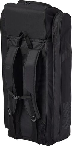 GM | Original Duffle Cricket Bag Holdall | Pocket for 2 Full Size Bats | Adjustable Comfort Straps | Volume 109 litres | Tough 600 Denier Polyester | Black | Gunn & Moore in Saudi Arabia