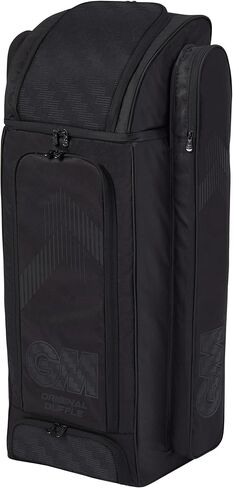GM | Original Duffle Cricket Bag Holdall | Pocket for 2 Full Size Bats | Adjustable Comfort Straps | Volume 109 litres | Tough 600 Denier Polyester | Black | Gunn & Moore in Saudi Arabia
