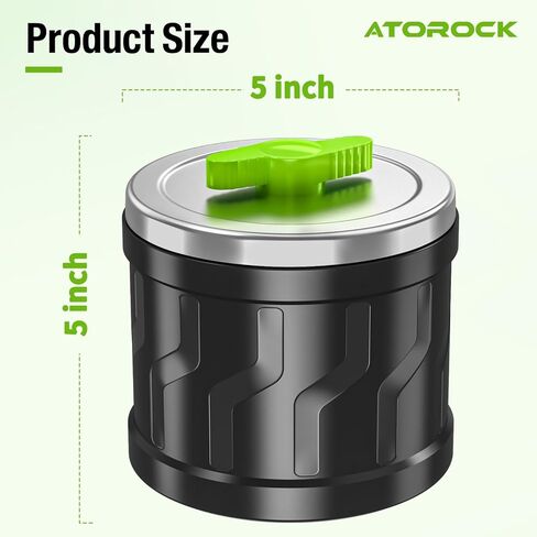 Rock Tumbler Barrel سعة كبيرة جدًا 4 رطل، مادة مطاطية، مع غطاء متين مانع للتسرب، كوب روك متوافق مع A1&A1Pro in Kuwait