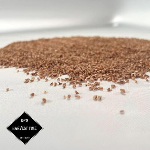 Hazelnut Shell Abrasive Media 18/40 - Hazel Shell Tumbling Brass Cleaning Media - 10 lbs. - Use in Vibratory or Rotary Tumblers in Saudi Arabia