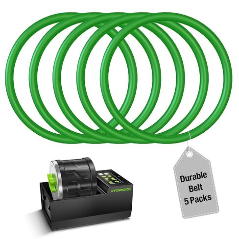 5 عبوات من أحزمة Rock Tumbler البديلة، متوافقة فقط مع AtoRock A1 Rock Tumbler in Kuwait