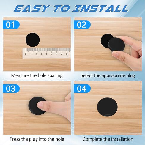 135 PCS Rubber Plugs for Round Holes, Anglecai 8 Size Silicone Rubber Hole Plugs 1" 3/4" 5/8" 1/2" 3/8" 5/16" 1/4" 1/5" T-Shaped Silicone Plugs for Round Holes in Saudi Arabia