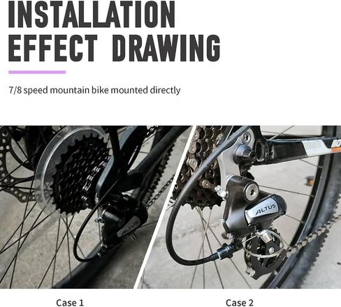 Altus RD-M310 Rear Derailleur 7/8 Speed Bike Rear Derailleur Direct Mount for Mountain Bike Road Bike Most Models in Kuwait