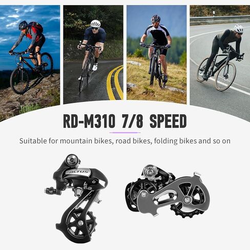 Altus RD-M310 Rear Derailleur 7/8 Speed Bike Rear Derailleur Direct Mount for Mountain Bike Road Bike Most Models in Kuwait