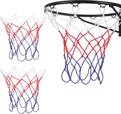 2 Pack Basketball Nets Replacement 8 Loops Basketball Hoop Net for Indoor and Outdoor in Saudi Arabia