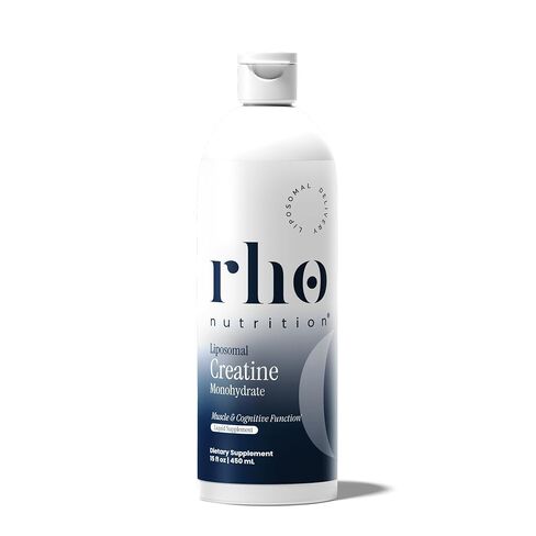 Rho Nutrition Liposomal الكرياتين مونوهيدرات - مكمل الكرياتين السائل عالي الامتصاص - يعزز كتلة العضلات الهزيلة وتعافيها، ويدعم وظيفة الدماغ ويعزز إنتاج الطاقة الخلوية in Kuwait