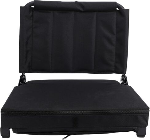 Bleacher Seat, Portable Ergonomic with Lumbar Support, Adjustable Angles, 16.93 Inch Foldable Seat for Outdoor Activities and Sporting Events in Saudi Arabia