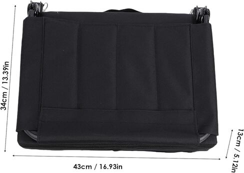 Bleacher Seat, Portable Ergonomic with Lumbar Support, Adjustable Angles, 16.93 Inch Foldable Seat for Outdoor Activities and Sporting Events in Saudi Arabia