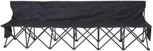 Portable Folding with Storage Bag & Backrest Portable Soccer Sideline Chairs 600D Oxford for Basketball Football Practice in Saudi Arabia