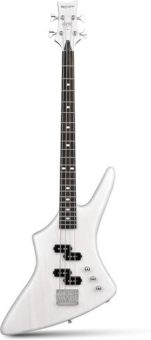 Leo Jaymz Hurricane 5-String Bass Guitar, ASH Body, Maple Neck, Laurel Fingerboard, Dual Humbuckers, 30-Inch Scale, 24 Frets (TB Red Black 5S) in Kuwait