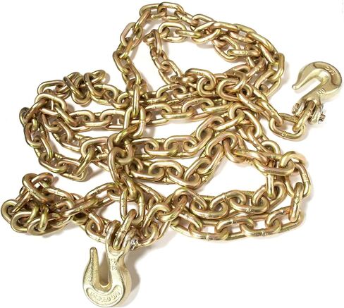 3524-620-35 3/8" Grade 70 Transport Chain by 20' Clevis Grab Hook in Saudi Arabia