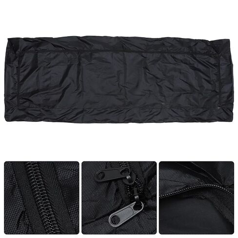 jojofuny Oxford Cloth Body Bag Portable Cadaver Handling Bag Black Anti-Leakage Funeral Supply with Zipper for Medical Transport and Emergency Response in Saudi Arabia