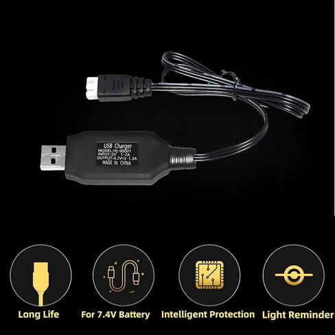 7.4V 2S 1200mAh Airsoft Battery Lipo Batteries T Plug 30C High Discharge Rate Rechargeable 2S Lipo Battery for Airsoft Model Guns with 7.4v Battery Charger in Kuwait