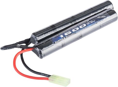 Evike Airsoft - Matrix High Output Nunchuck Type Airsoft NiMH Battery (Configuration: 9.6V / 1600mAh / Small Tamiya) in Kuwait