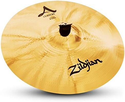 Zildjian A20516 18" Custom Crash Cast Bronze Cymbal With Medium Bell Size With ZKEY in Saudi Arabia