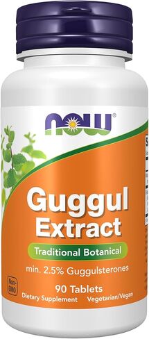 Now Supplements، مستخلص الجوجول 500 مجم لكل قرص، 90 قرصًا in Saudi Arabia