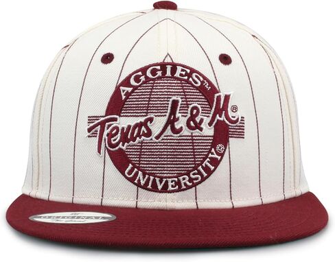 The Game NCAA Licensed, Texas A&m Aggies Flat Brim Snapback Hat in Saudi Arabia