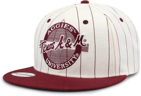 The Game NCAA Licensed, Texas A&m Aggies Flat Brim Snapback Hat in Saudi Arabia