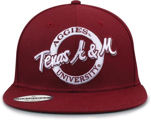 The Game NCAA Licensed, Texas A&m Aggies Flat Brim Snapback Hat in Saudi Arabia