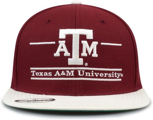 The Game NCAA Licensed, Texas A&m Aggies Flat Brim Snapback Hat in Saudi Arabia