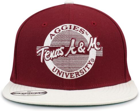 The Game NCAA Licensed, Texas A&m Aggies Flat Brim Snapback Hat in Saudi Arabia