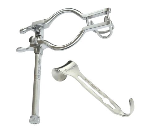 Baby Balfour Abdominal Retractor 4" Spreaders Veterinary Surgical Instruments German Stainless CE in Kuwait