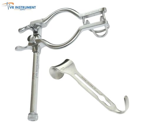 Baby Balfour Abdominal Retractor 4" Spreaders Veterinary Surgical Instruments German Stainless CE in Kuwait